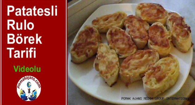 Patatesli Rulo Börek Tarifi